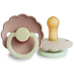 Frigg fopspeen - Daisy Night - 2pack - Cream/Blush T2